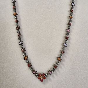 Bella Lia Antiqued Estate Victorian Old Glam Romantic Feminine  Vintage Necklace